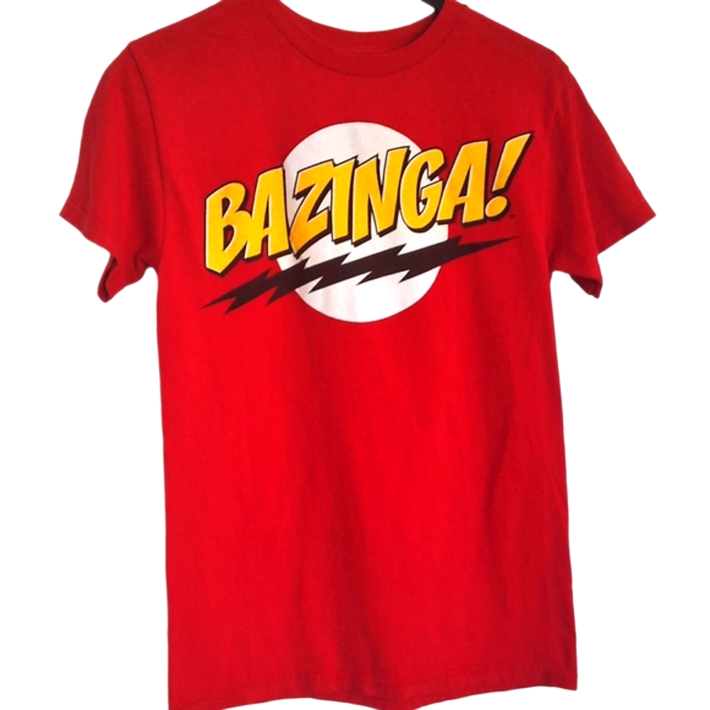 Bazinga Red Kids T-Shirt